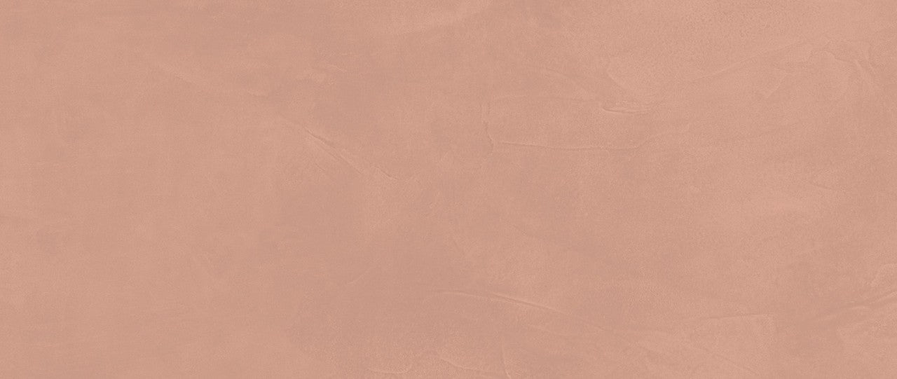 Carrelage effet Enduit Rose Argile 120x50x0,85 cm Mat Calviro - Mur intérieur
