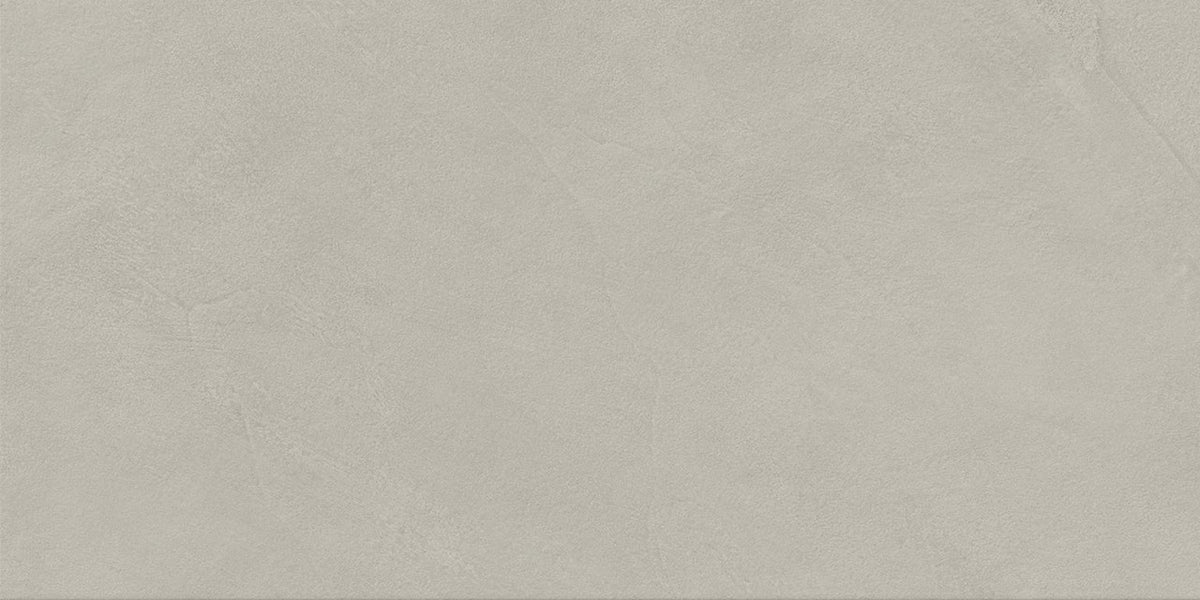 Carrelage effet Enduit Gris Perle 60x30x0,9 cm Mat Calviro - Sol et mur intérieur