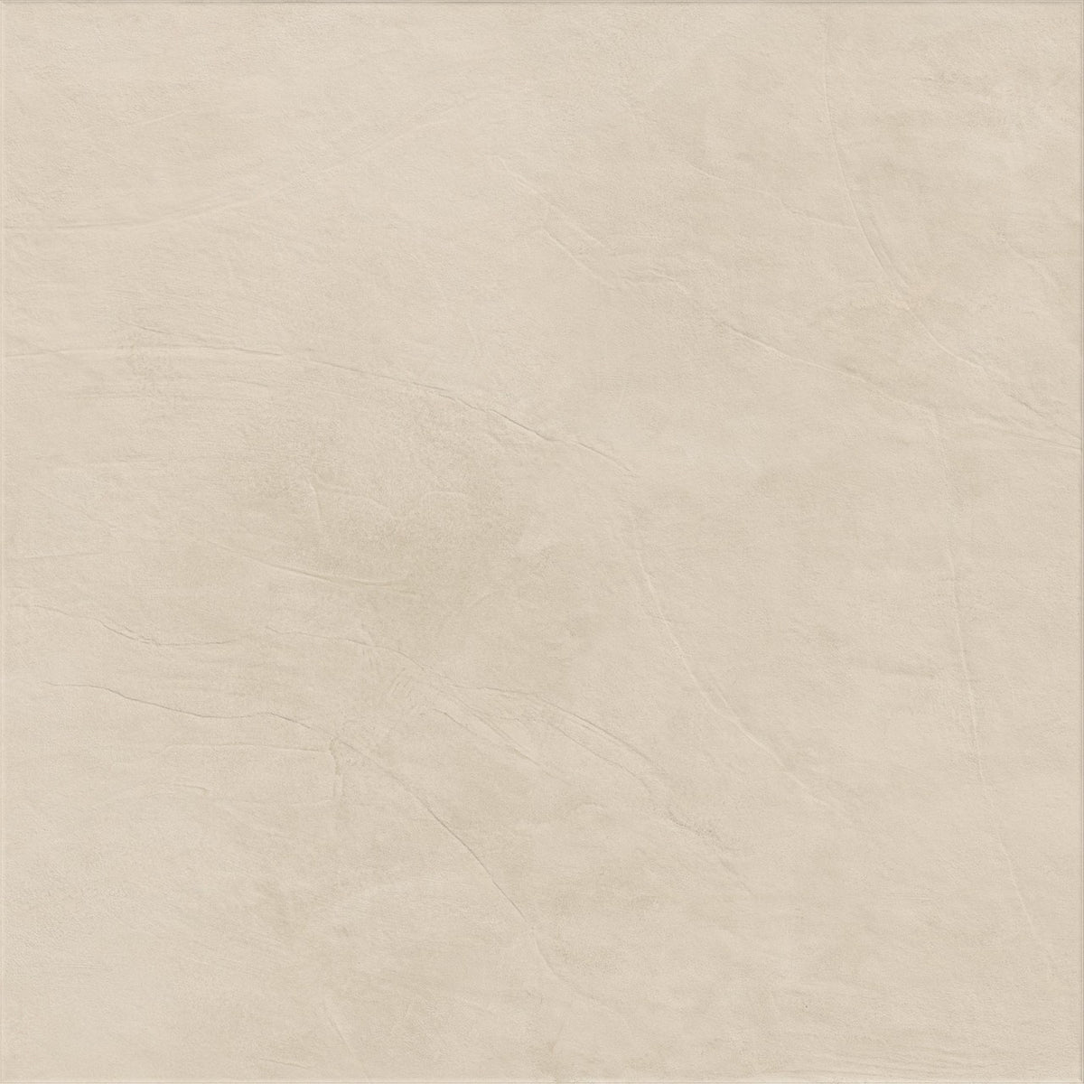 Carrelage effet Enduit Beige Lin 120x120x0,9 cm Mat Calviro - Sol et mur intérieur