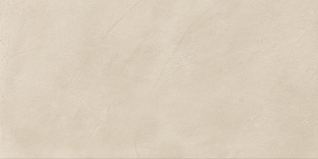 Carrelage effet Enduit Beige Lin 60x30x0,9 cm Silk Calviro - Sol et mur intérieur