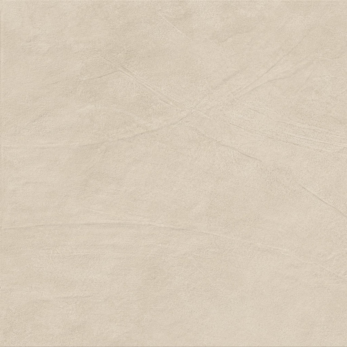 Carrelage effet Enduit Beige Lin 60x60x0,9 cm Mat Calviro - Sol et mur intérieur