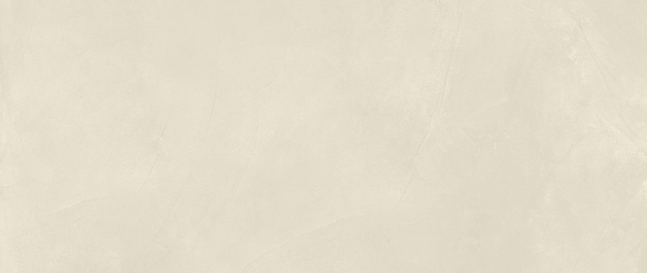 Carrelage effet Enduit Blanc Lin 120x50x0,85 cm Mat Calviro - Mur intérieur