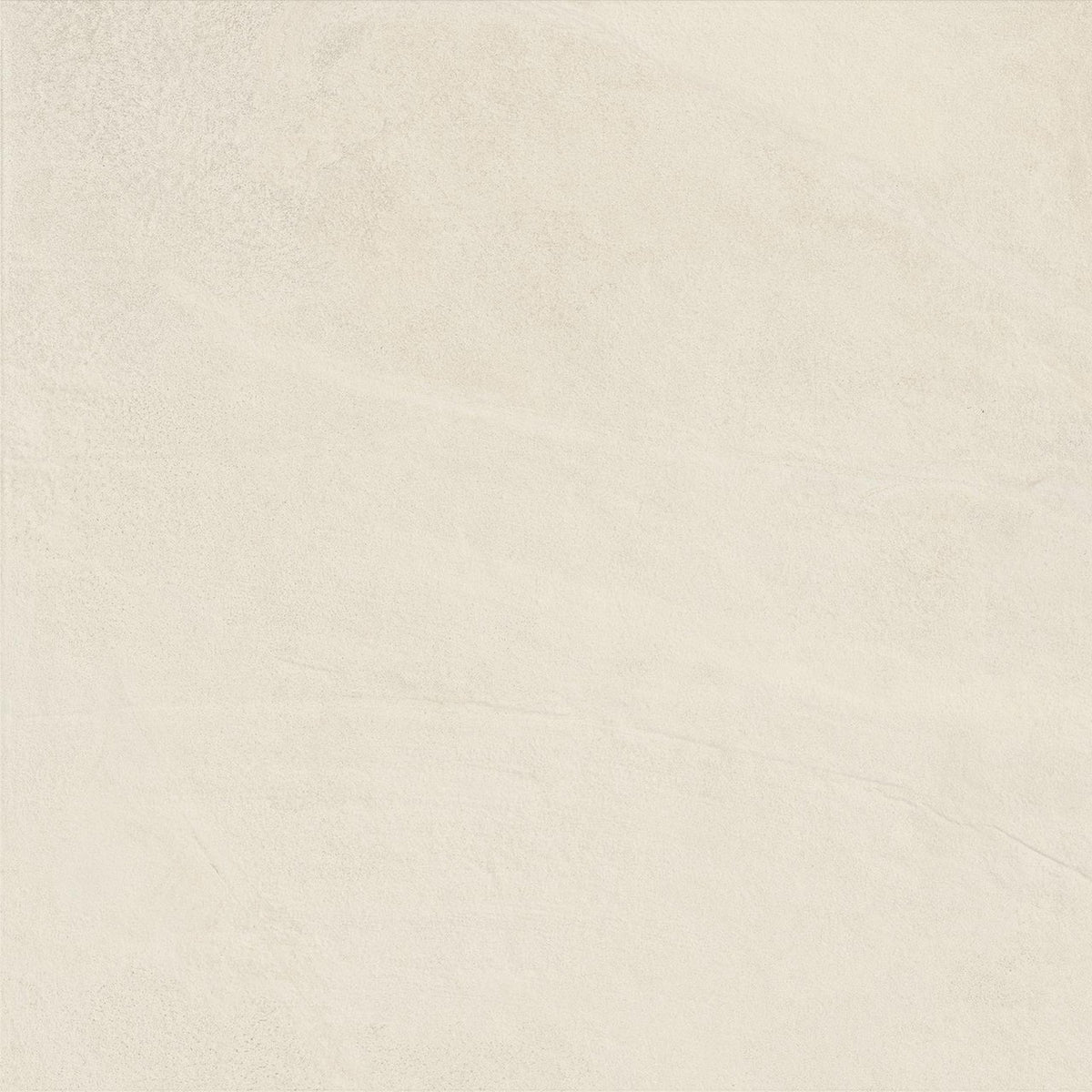 Carrelage effet Enduit Blanc Lin 60x60x0,9 cm Mat Calviro - Sol et mur intérieur