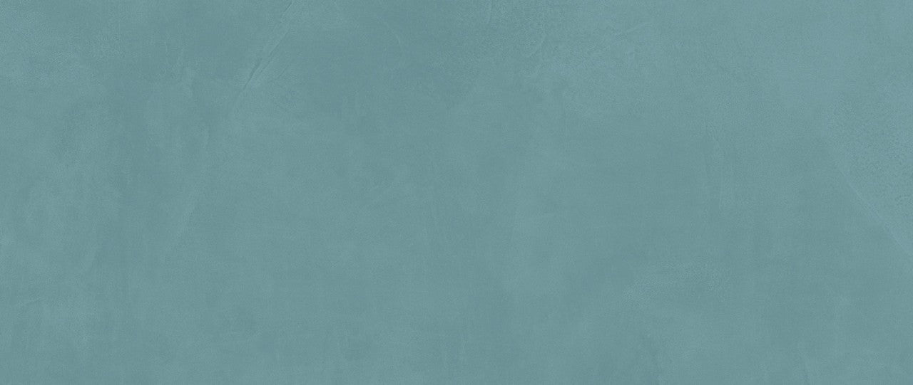Carrelage effet Enduit Bleu Brume 120x50x0,85 cm Mat Calviro - Mur intérieur