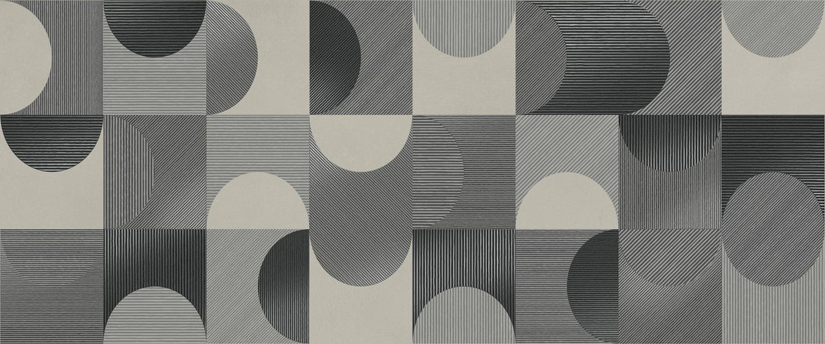 Carrelage effet Enduit Optic 120x50x0,85 cm Mat Calviro - Mur intérieur