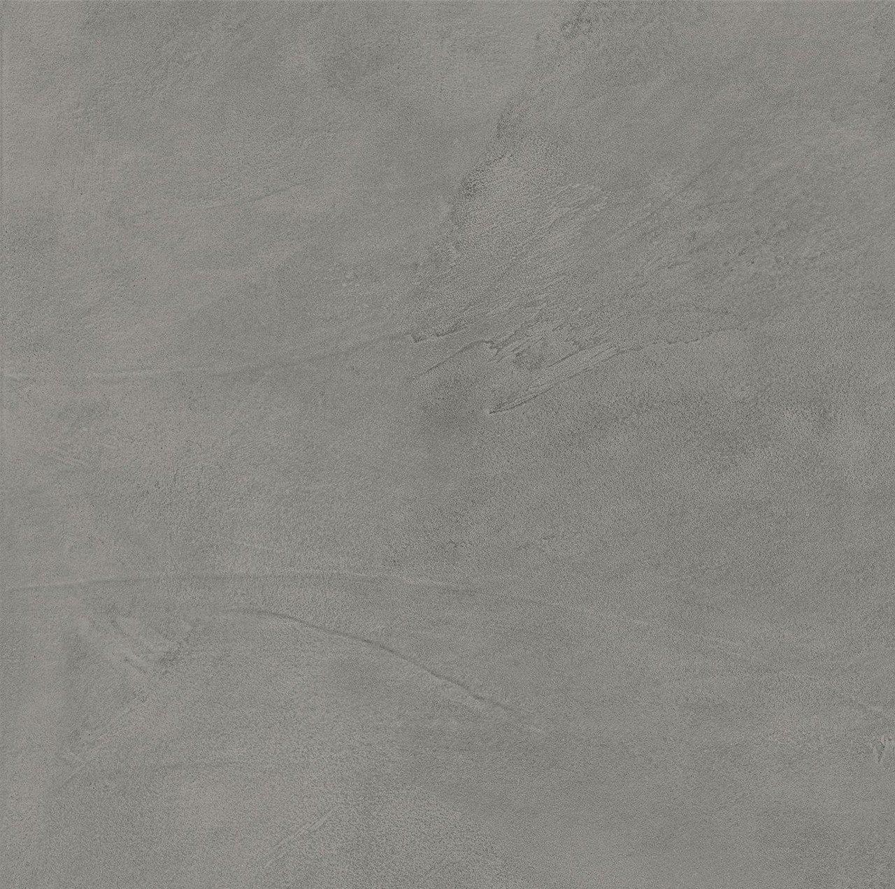 Carrelage effet Enduit Gris Cendré 60x60x0,9 cm Mat Calviro - Sol et mur intérieur