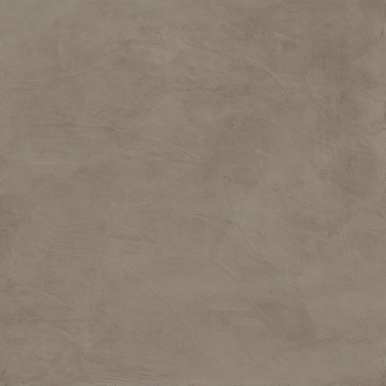 Carrelage effet Enduit Brun Taupe 120x120x0,9 cm Calviro - Sol extérieur