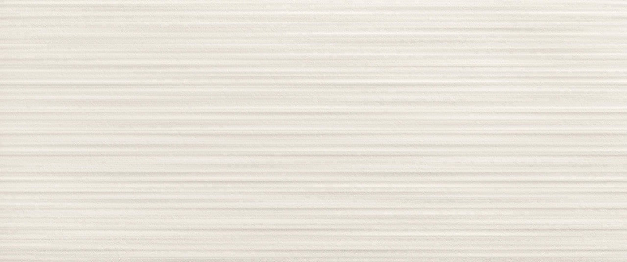 Carrelage 3D Blanc Linea 120x50x0,85 cm Mat Trinella - Mur intérieur