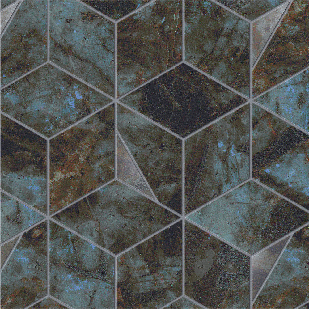 Mosaïque effet Marbre Tropicale Hexa 40,3x23,3x0,9 cm Brillant Sorvella - Mur intérieur