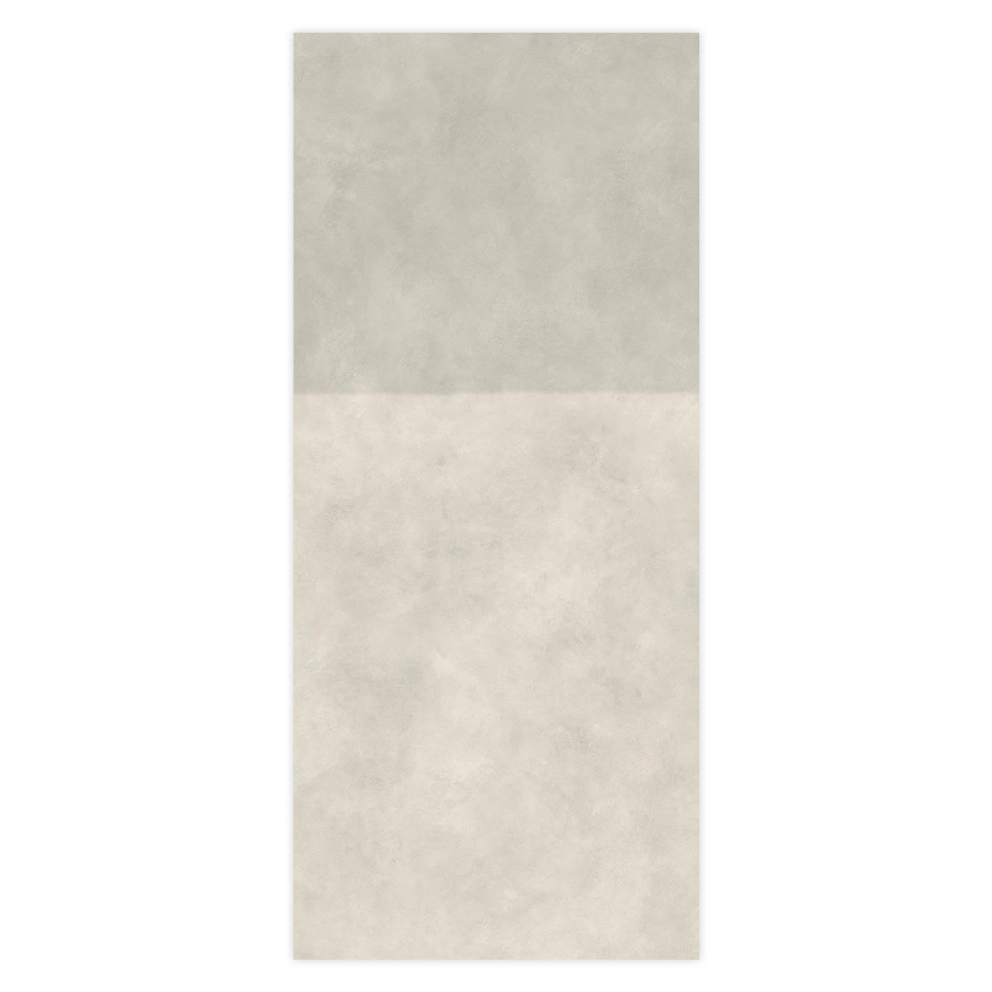 Carrelage effet Béton Gris Perle / Gris Argile 278x120x0,6 cm Mat Stavira - Mur intérieur