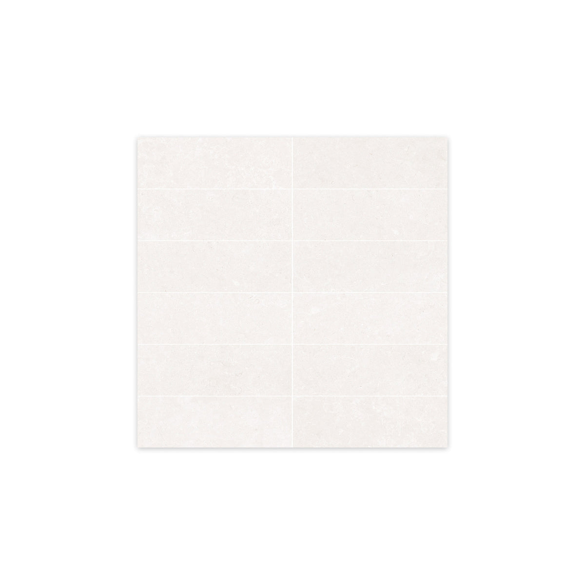 Mosaïque effet Pierre Blanc Nuage 30x30x0,9 cm Belmorin - Sol et mur intérieur