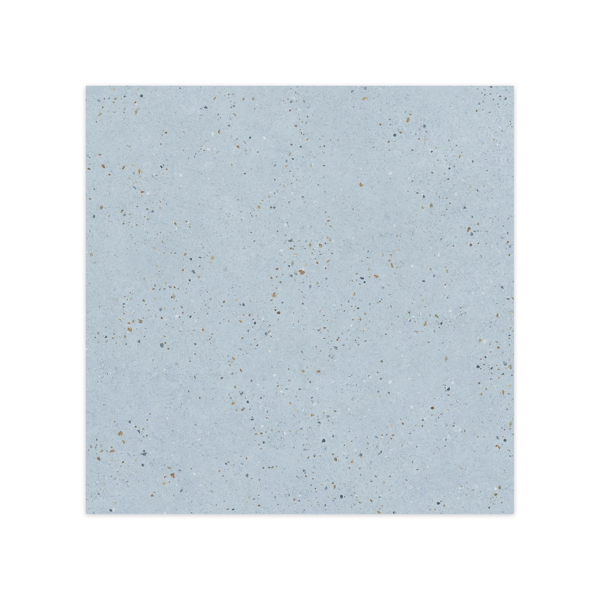 Carrelage effet Terrazzo Bleu 90x90x0,9 cm Soreli - Sol et mur intérieur