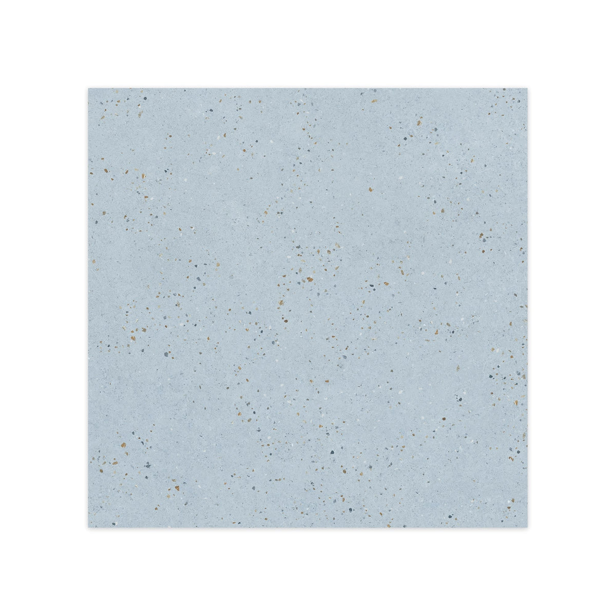 Carrelage effet Terrazzo Bleu 90x90x0,9 cm Soreli - Sol et mur intérieur