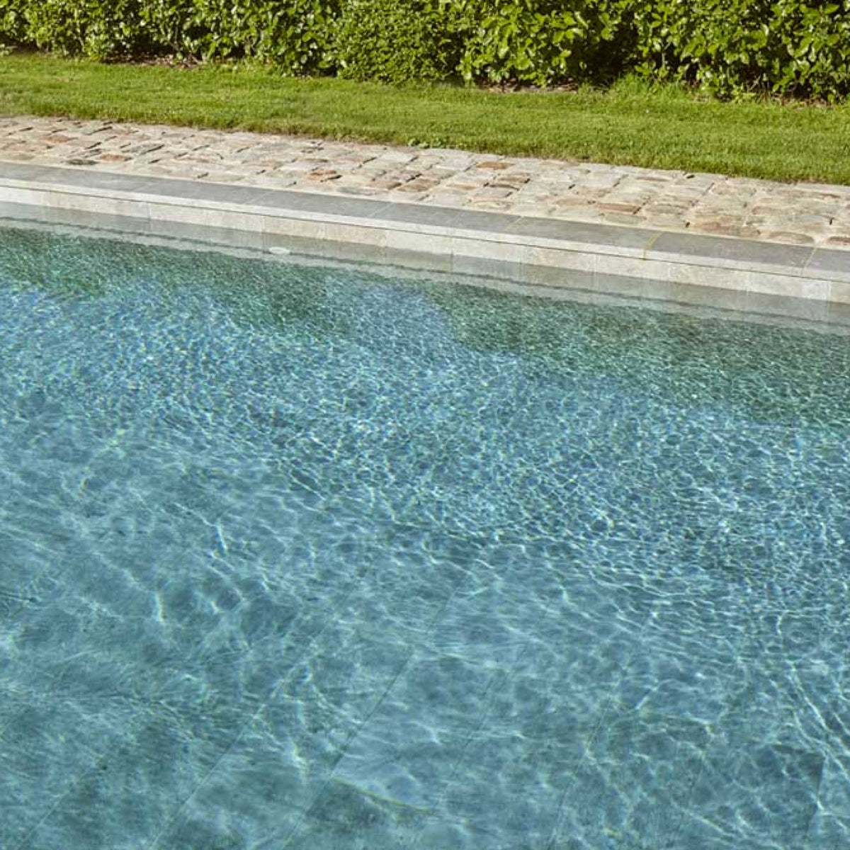 Carrelage Piscine effet Pierre Gris 62,6x31x0,9 cm Amalfi
