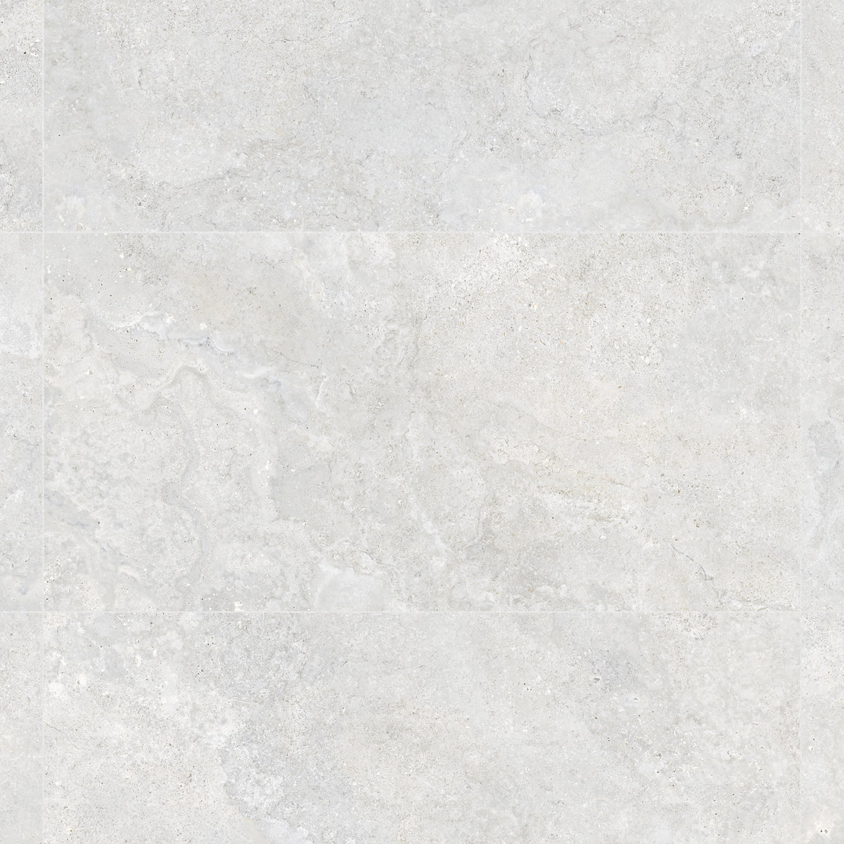 Carrelage effet Travertin Gris Clair 120x60x0,9 cm In&Out Castorel - Sol et mur intérieur et Sol extérieur