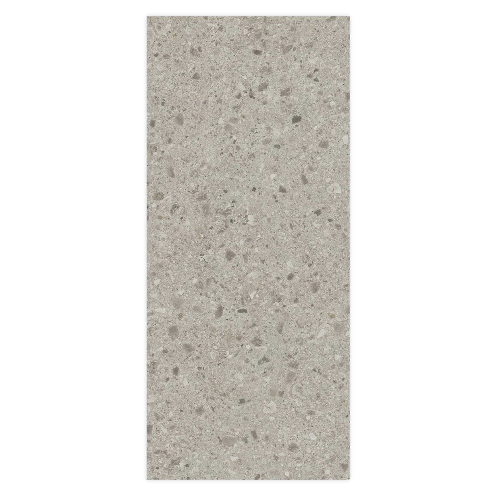 Carrelage effet Pierre Ceppo di Gré Gris Clair 278x120x0,6 cm Mat Massira - Mur intérieur