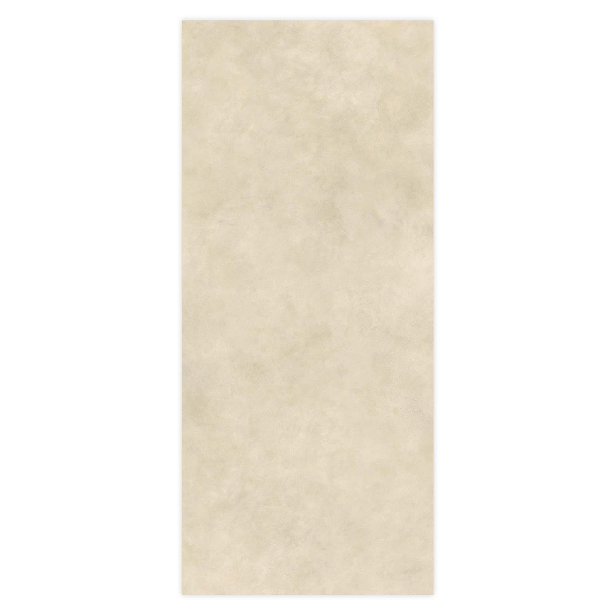 Carrelage effet Béton Beige Amande 278x120x0,6 cm Mat Stavira - Mur intérieur