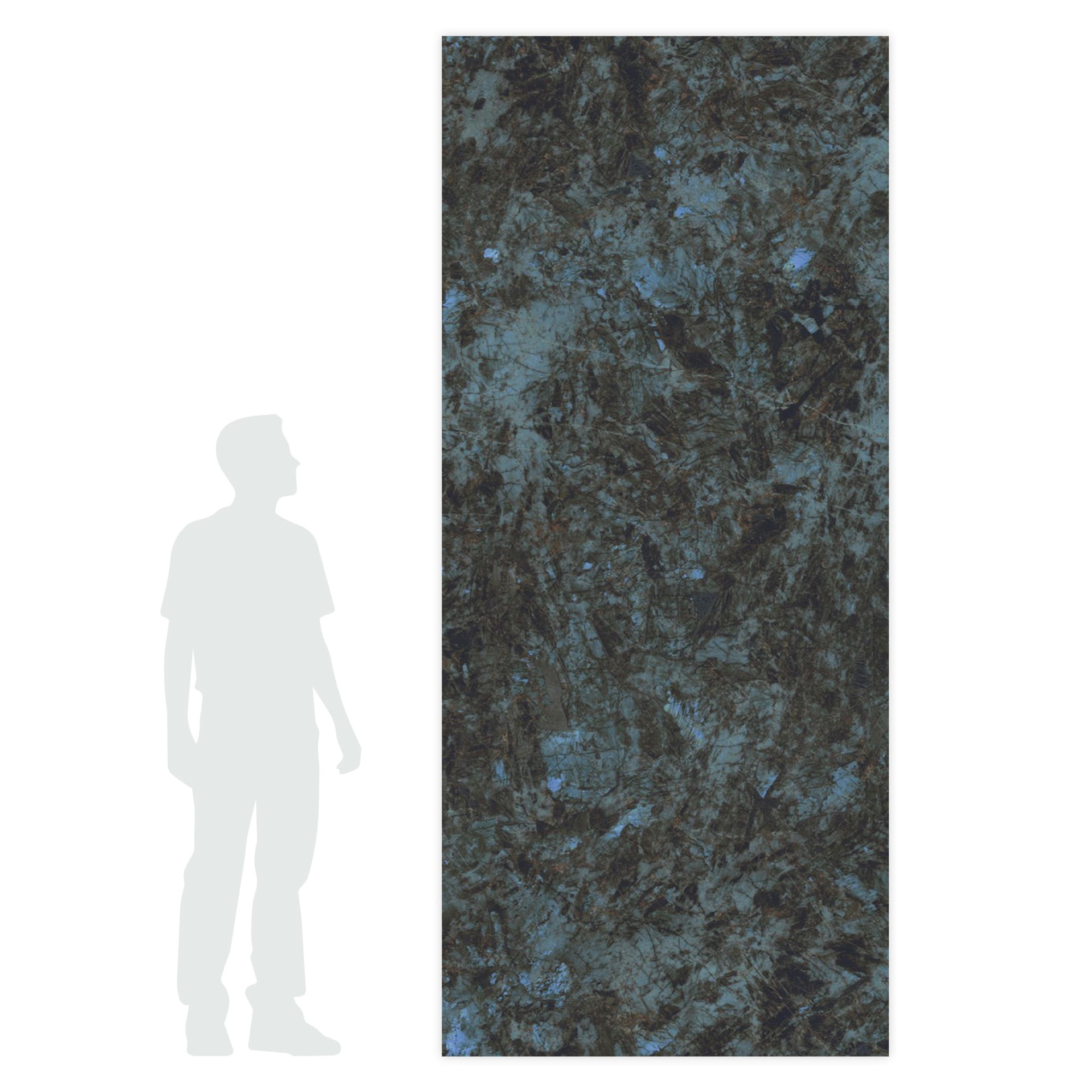 Carrelage effet Marbre Tropicale 278x120x0,6 cm Brillant Sorvella - Mur intérieur