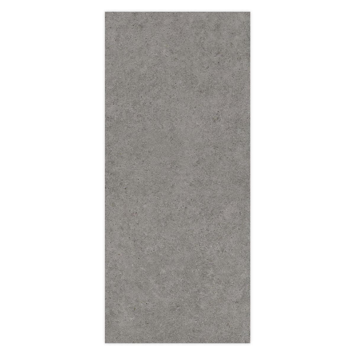 Carrelage effet Pierre Calcaire Gris Fumé 278x120x0,6 cm Mat Domella - Mur intérieur