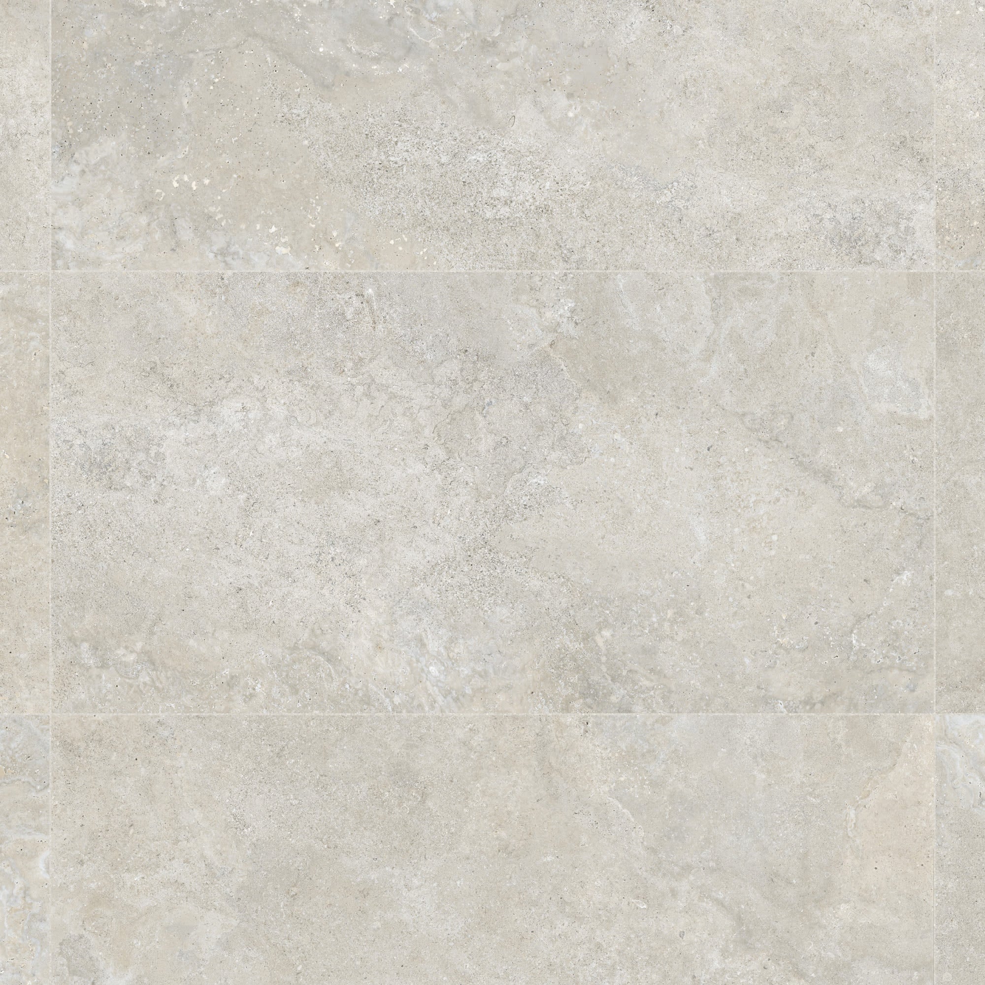 Carrelage effet Travertin Gris Beige 120x60x0,9 cm In&Out Castorel - Sol et mur intérieur et Sol extérieur