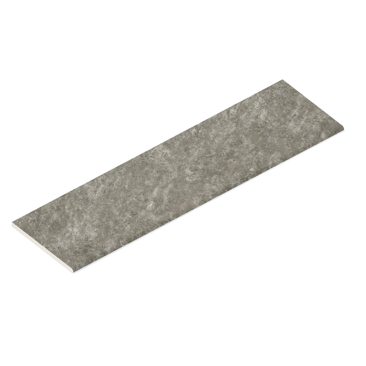 Margelle de piscine effet Marbre Gris Impérial 120x33x2 cm Bord 1/2 Rond Orsiano