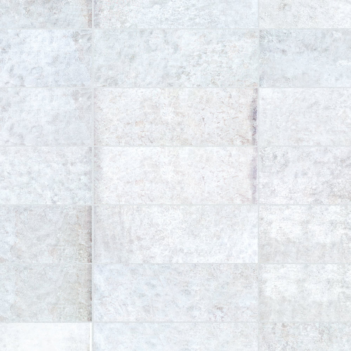 Carrelage effet Zellige Blanc 20x6,5x0,85 cm Caldero - Mur intérieur