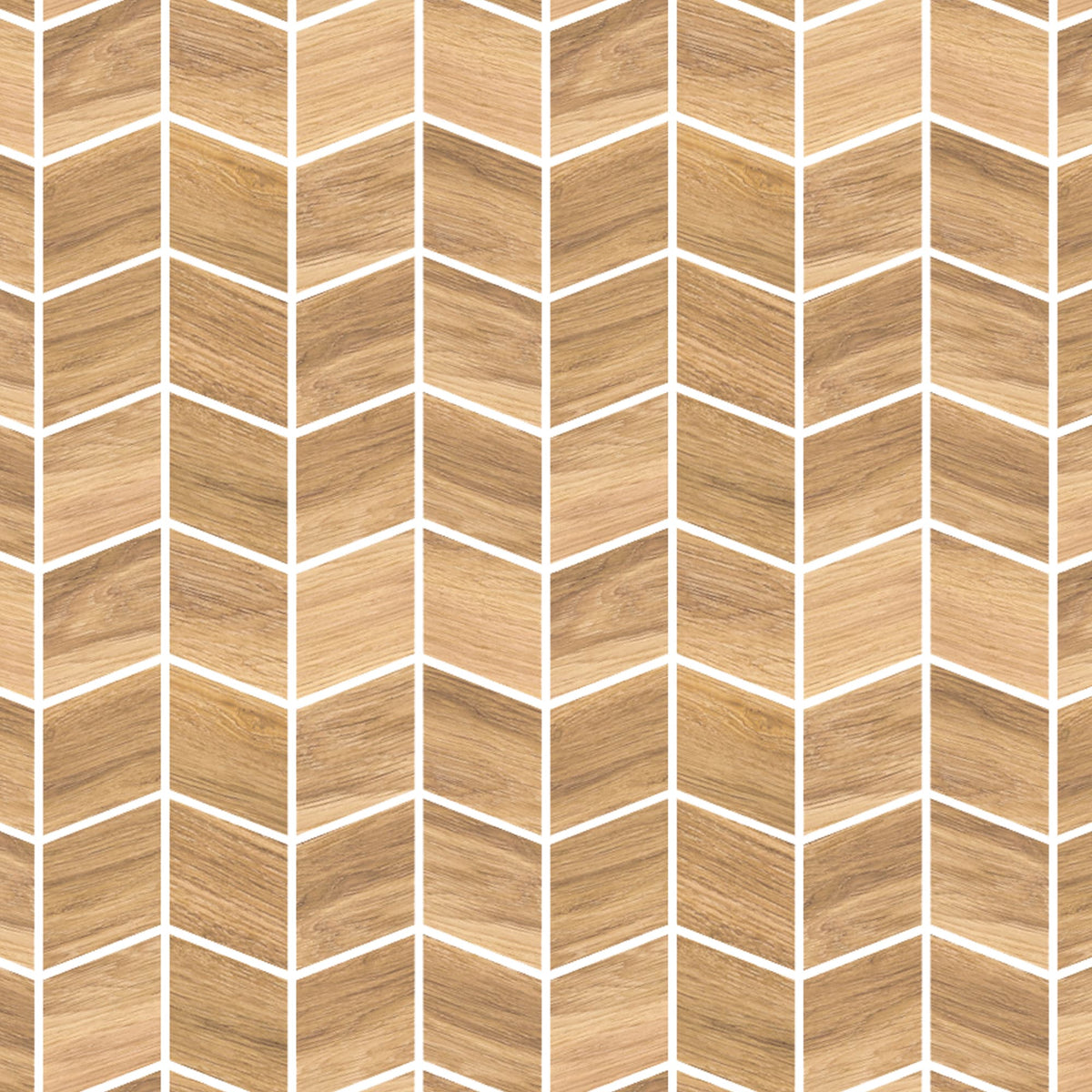 Mosaïque effet Bois Chêne Naturel 27,5x24x1 cm Valdoro - Sol et mur intérieur