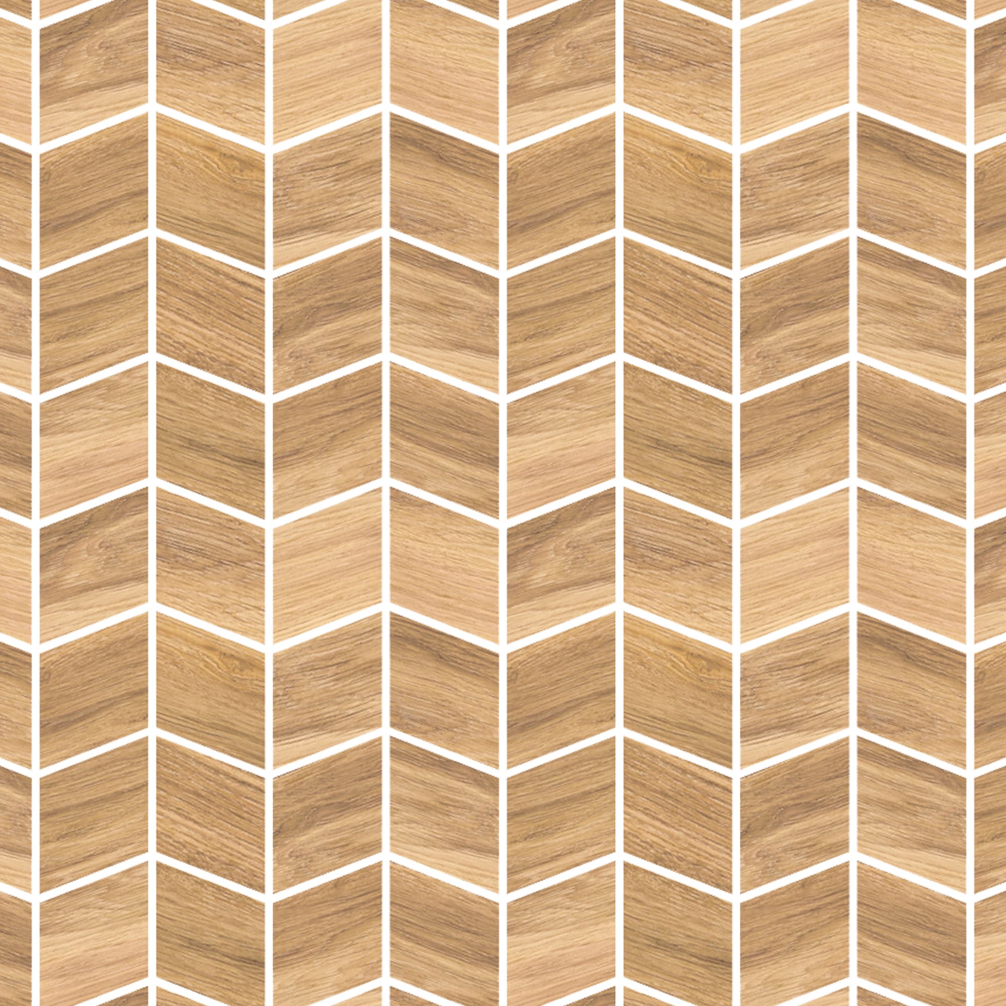 Mosaïque effet Bois Chêne Naturel 27,5x24x1 cm Valdoro - Sol et mur intérieur