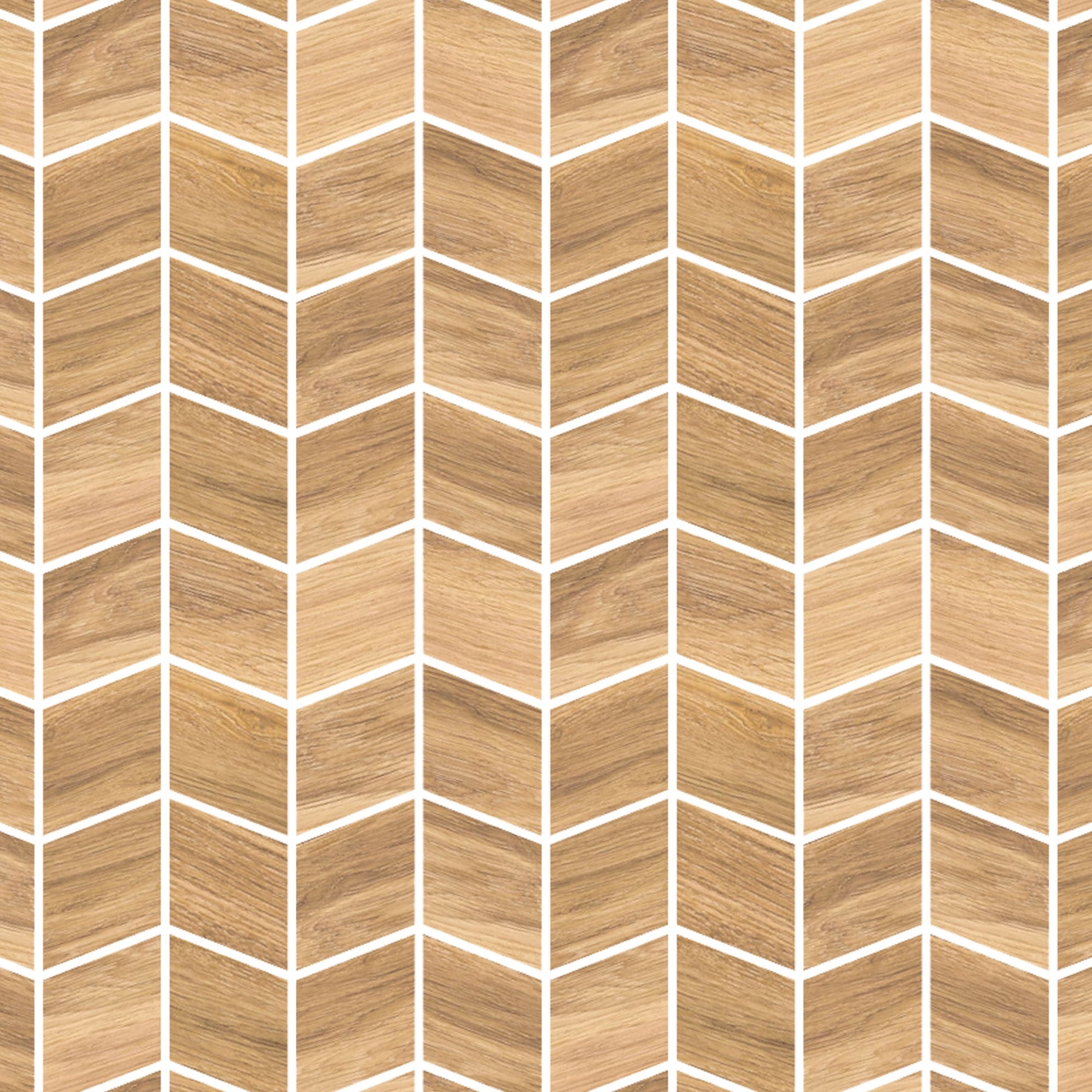 Mosaïque effet Bois Chêne Naturel 27,5x24x1 cm Valdoro - Sol et mur intérieur