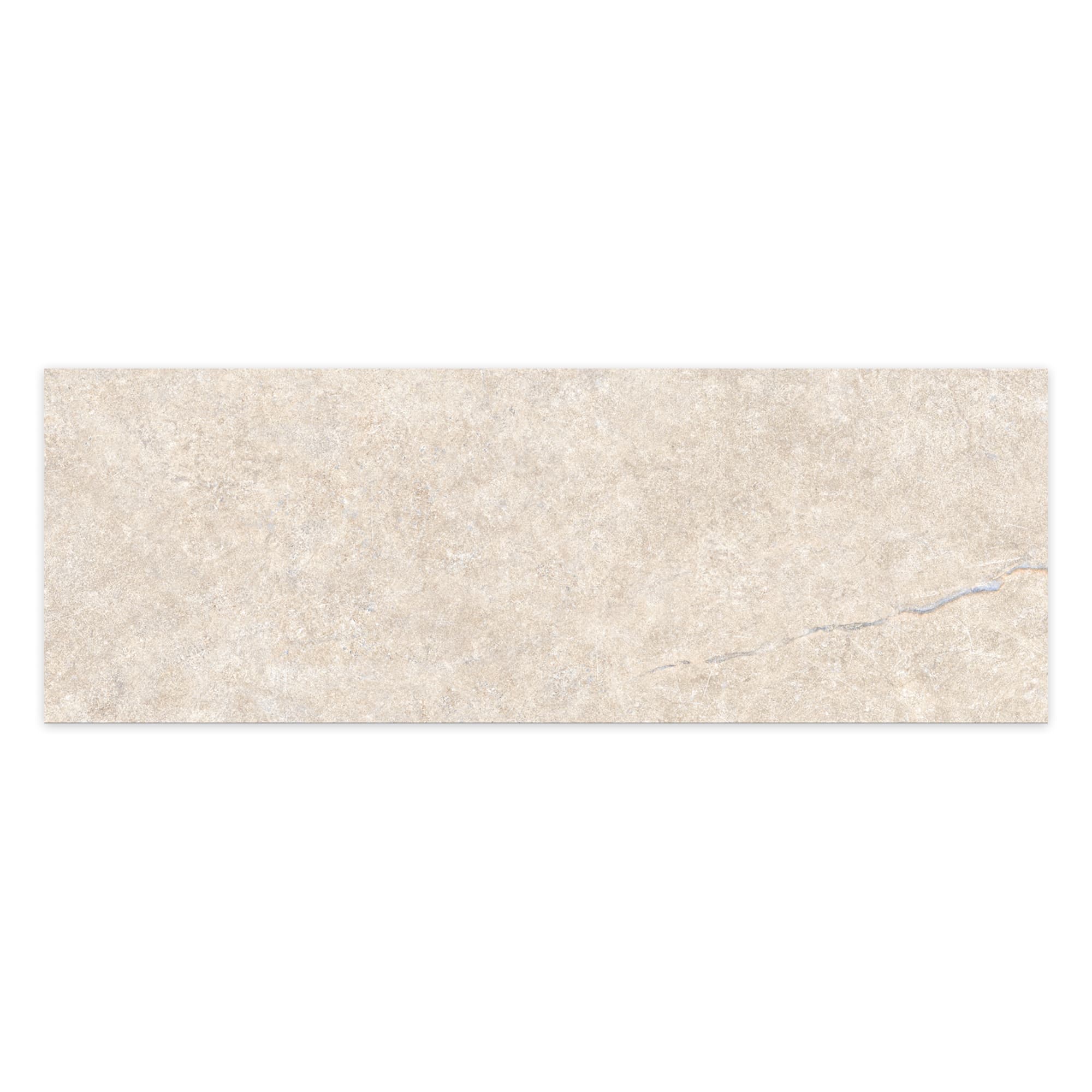 Carrelage effet Pierre Beige Coquille 100x33,3x0,86 cm Torvane - Mur intérieur