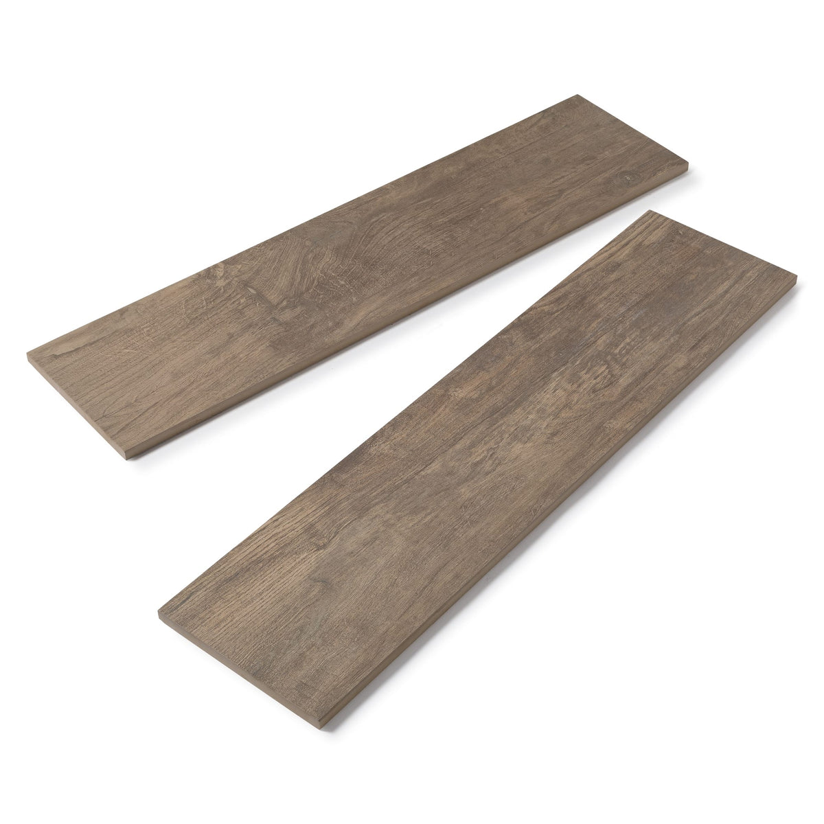 Margelle de piscine effet Bois Bois Marron 120x30x2 cm Bord Droit Legno