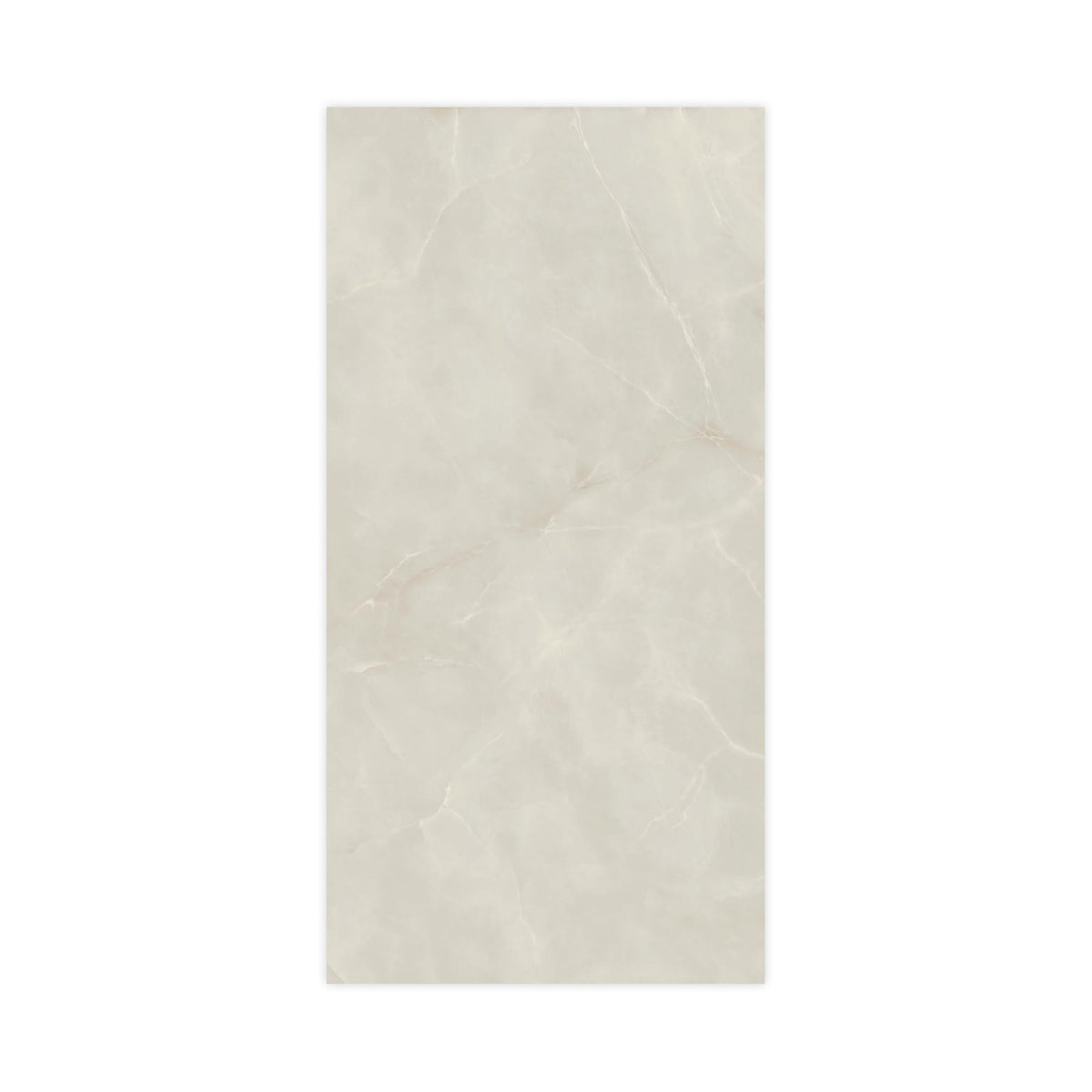 Carrelage effet Onyx Gris Nacré 240x120x0,9 cm Brillant Nerolio - Mur intérieur
