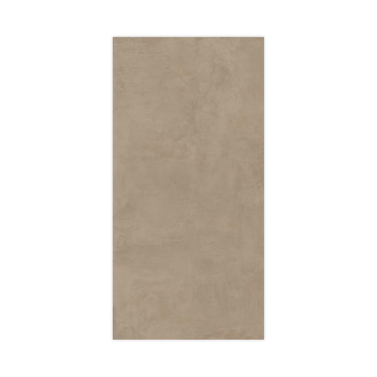 Carrelage effet Béton Beige Terre 240x120x0,9 cm Mat Vetrano - Mur intérieur
