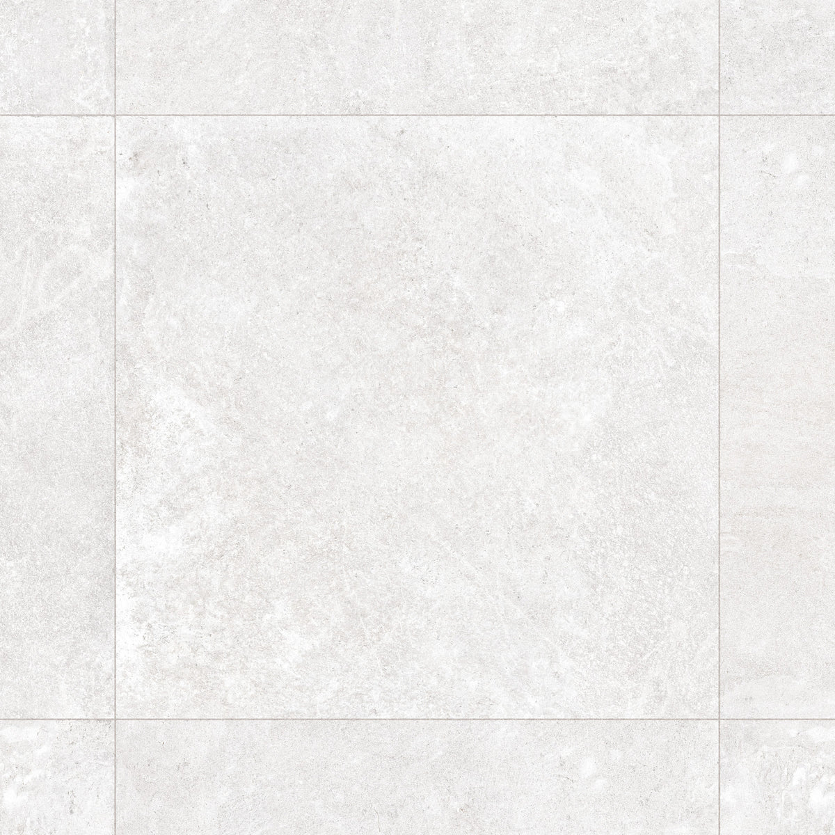 Carrelage effet Béton Blanc Lin 60x60x0,9 cm In&Out Sorelan - Sol et mur intérieur et Sol extérieur
