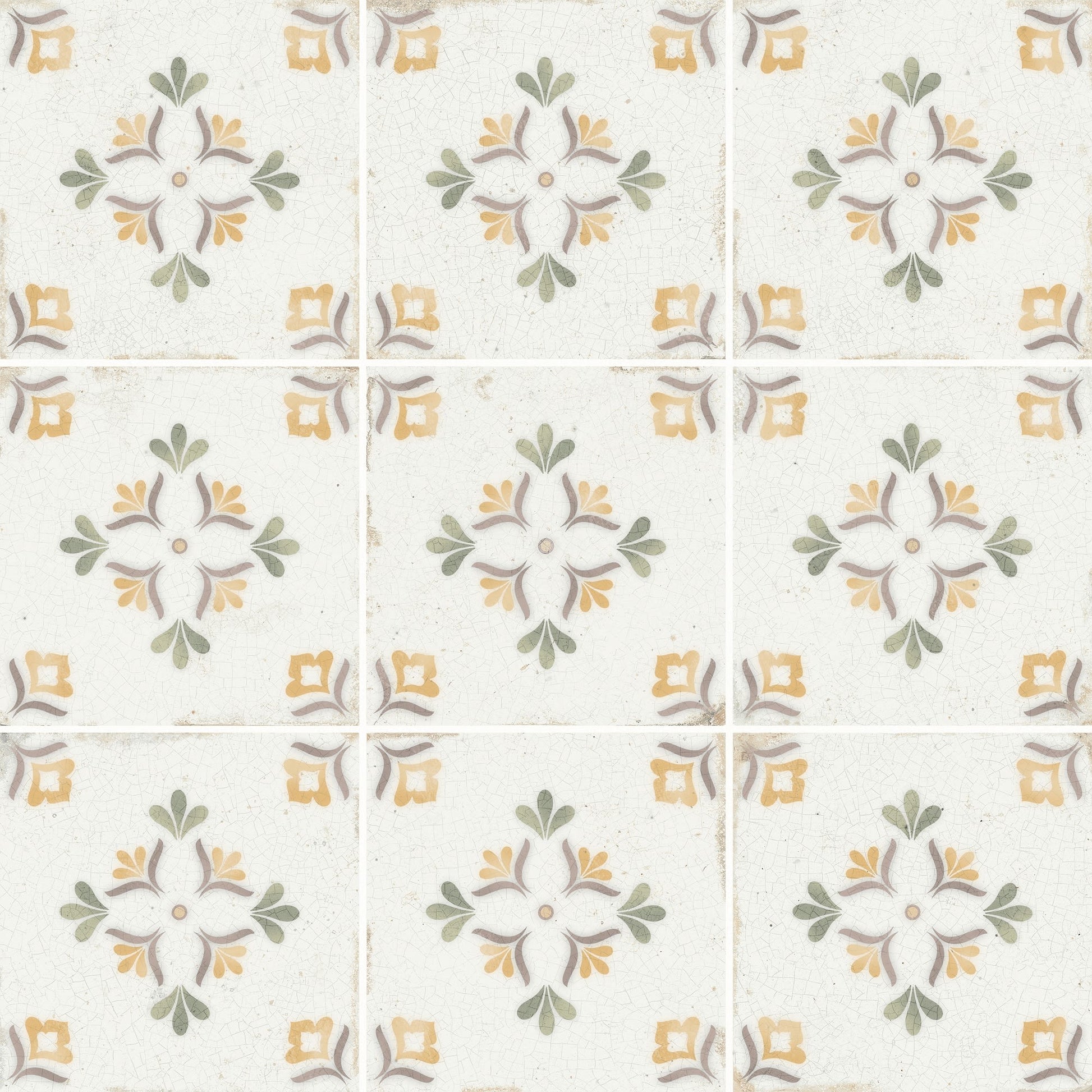 Carrelage Florane 14,8x14,8x0,77 cm Zirel - Mur intérieur