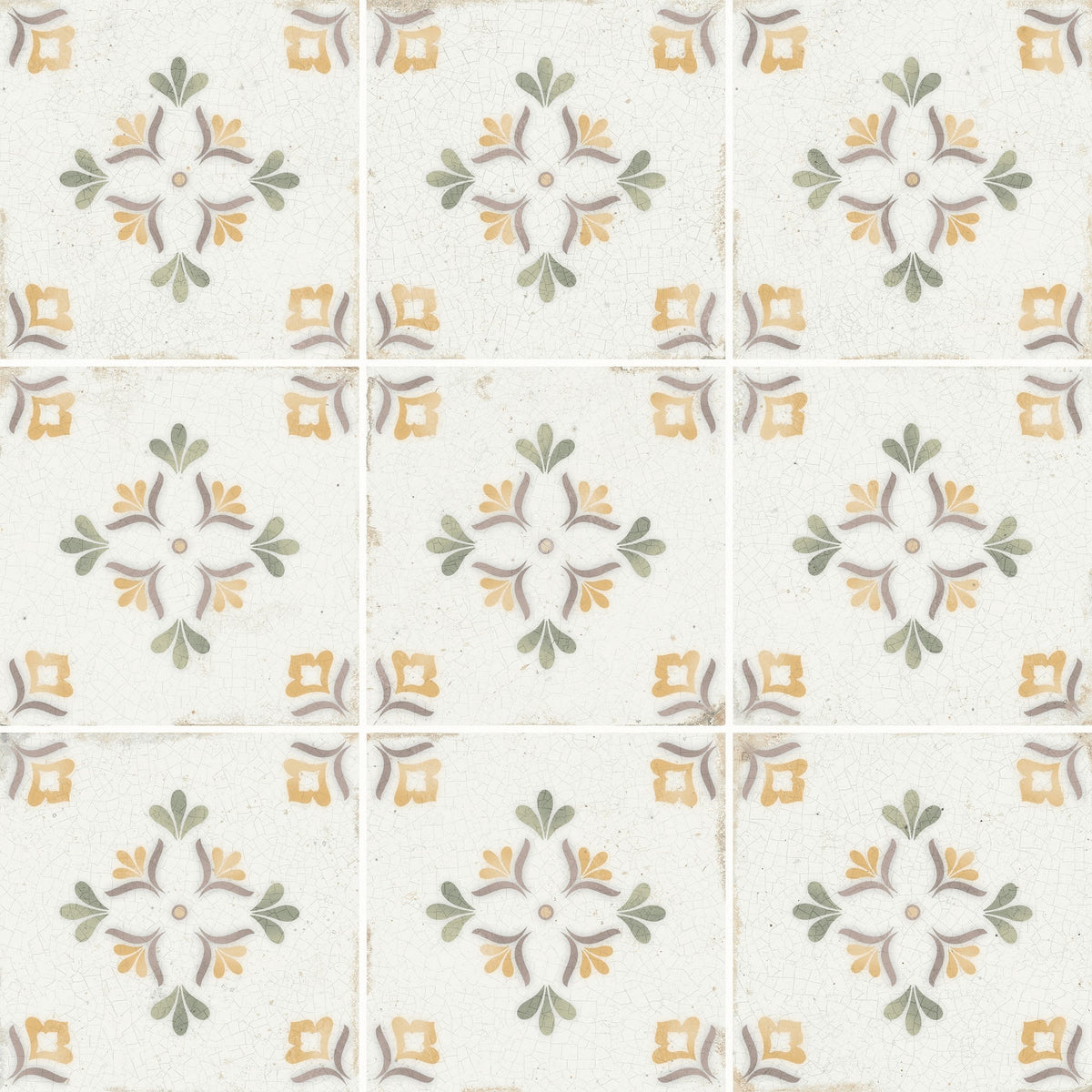 Carrelage Florane 14,8x14,8x0,77 cm Zirel - Mur intérieur