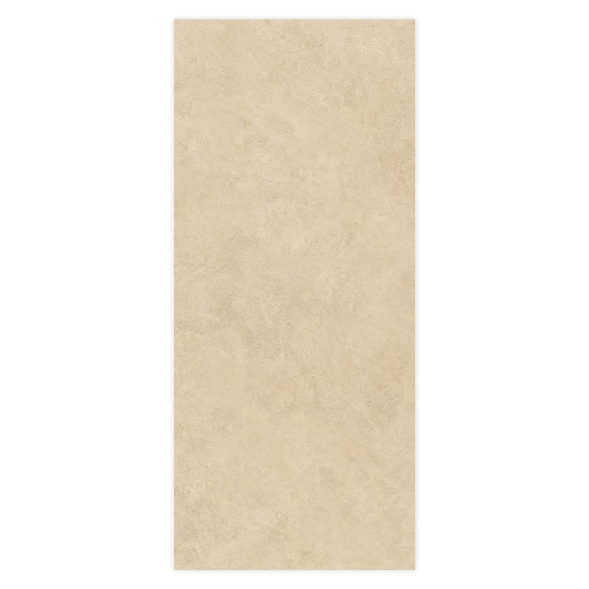 Carrelage effet Pierre Calcaire Beige Sable 278x120x0,6 cm Mat Rocalta - Mur intérieur