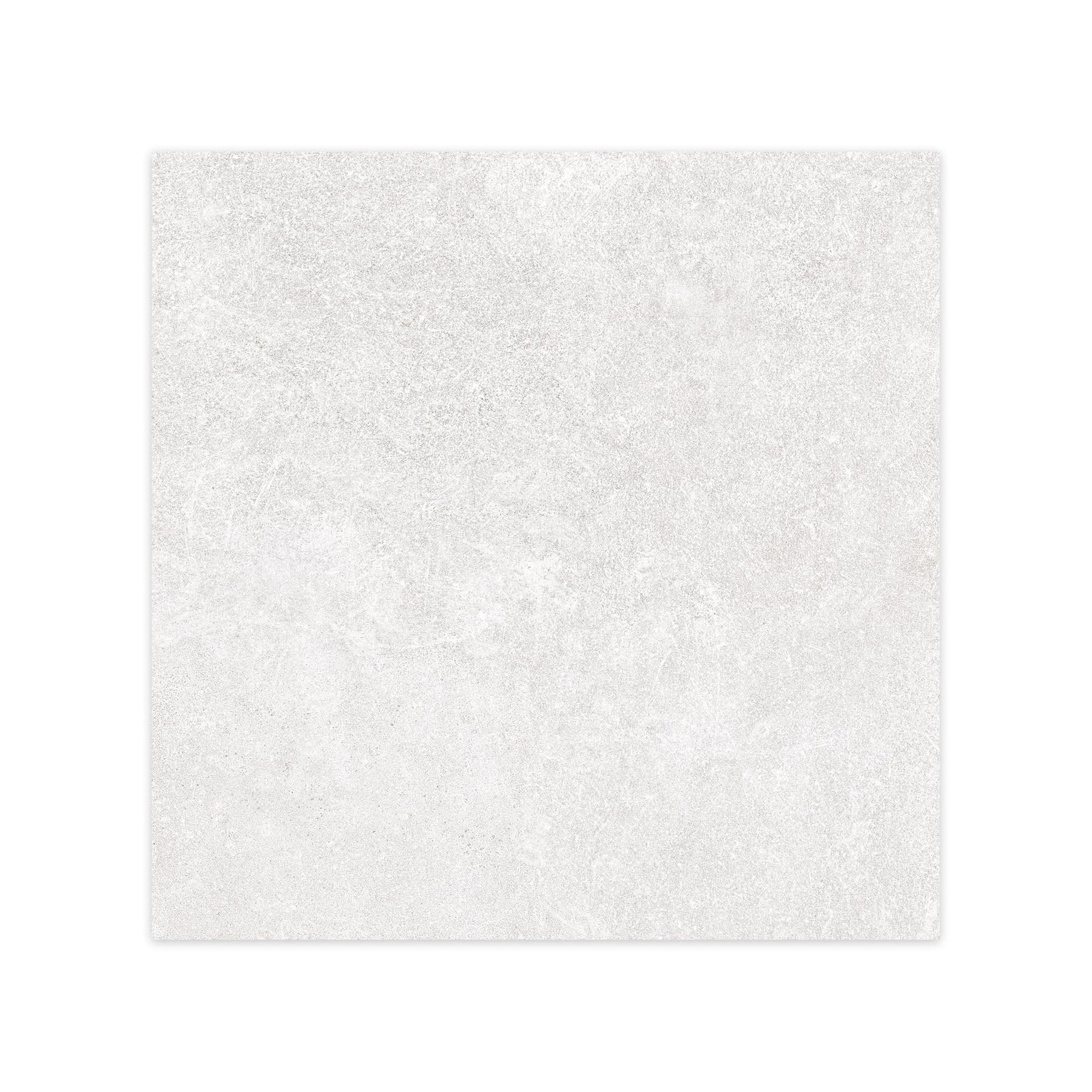 Carrelage effet Béton Blanc Lin 60x60x0,9 cm In&Out Sorelan - Sol et mur intérieur et Sol extérieur