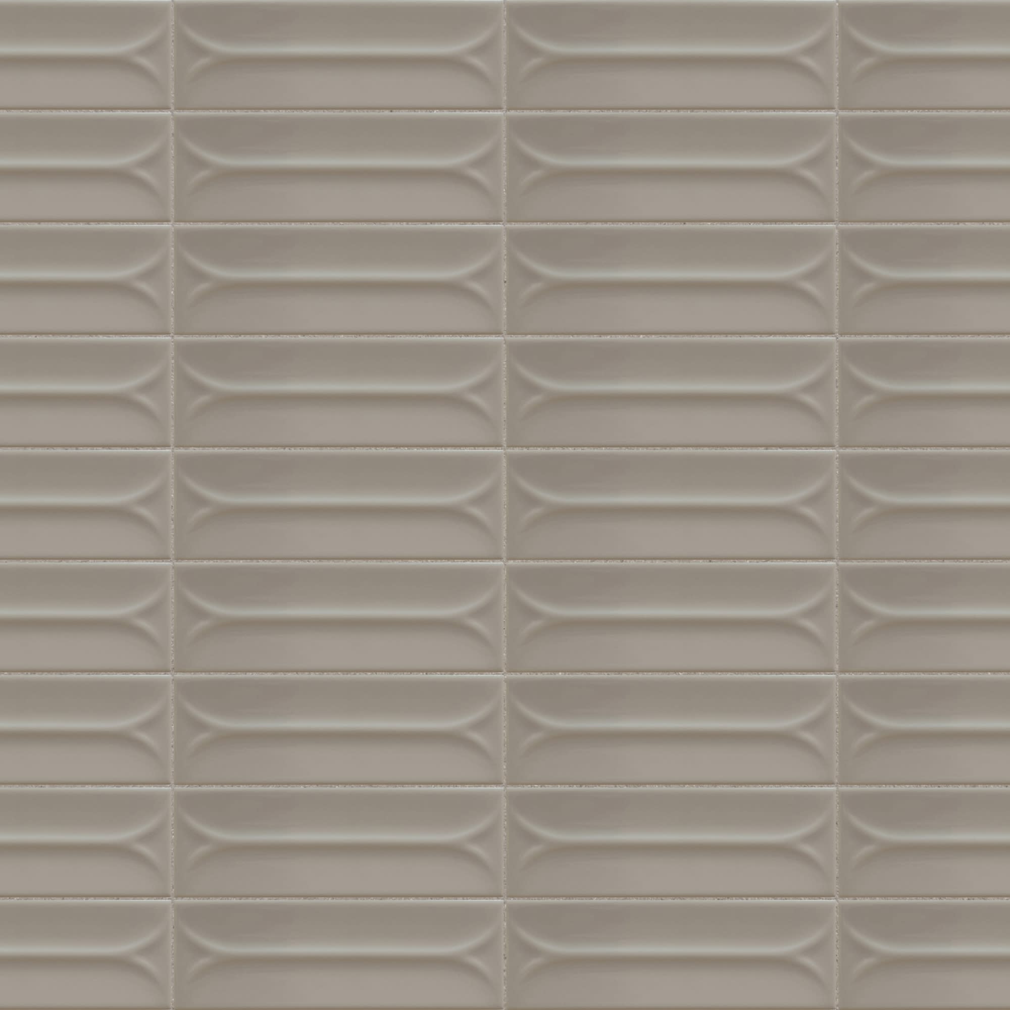 Carrelage 3D Greige 14,6x4,8x0,8 cm Mireno - Mur intérieur