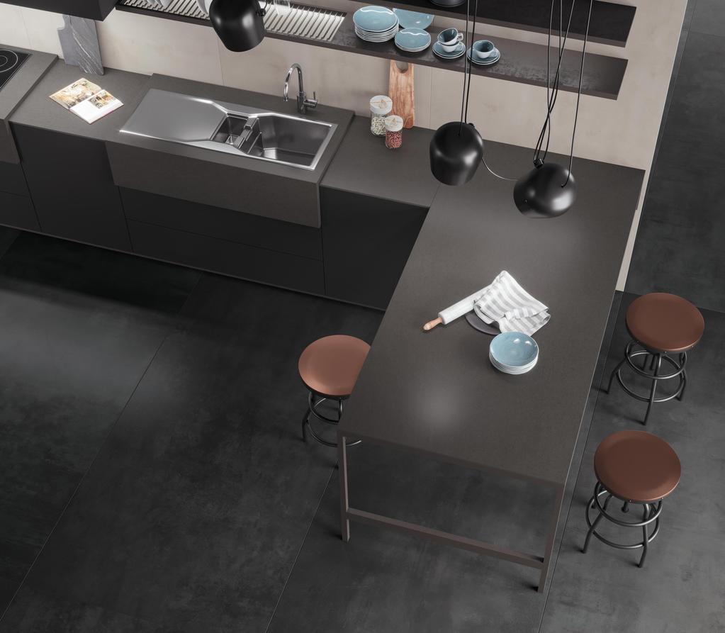 Carrelage Sol Intérieur Noir