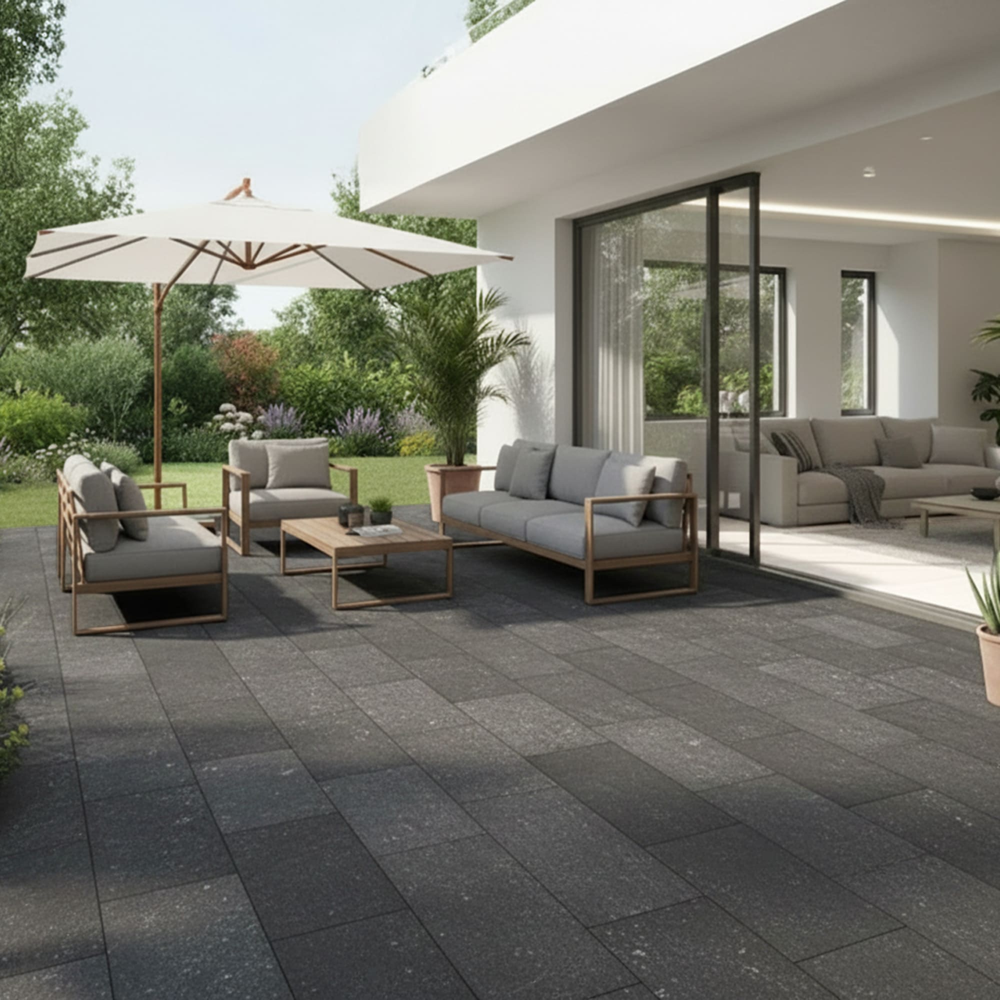 Carrelage Terrasse Noir