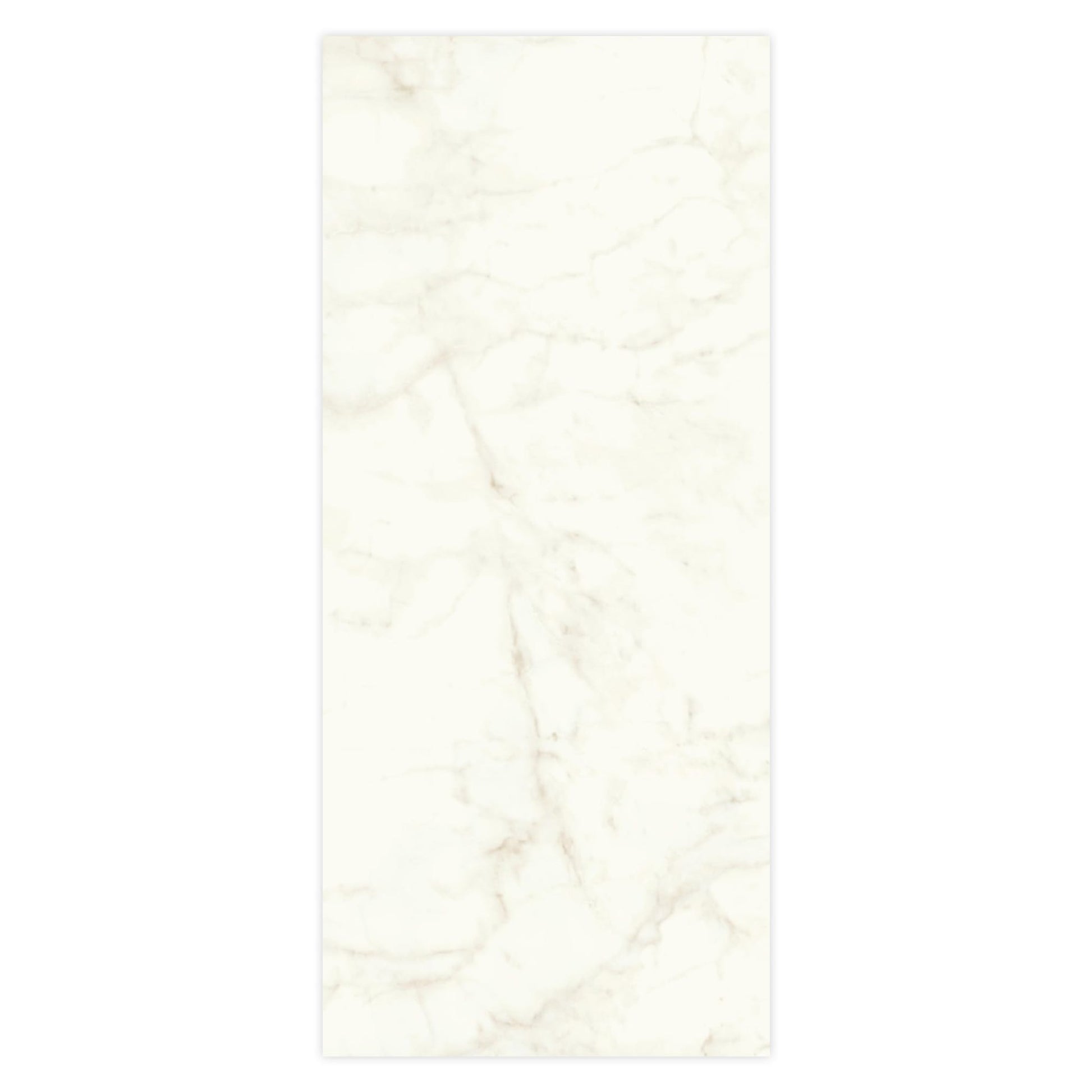 Carrelage effet Marbre Blanc Calacatta Celeste 278x120x0,6 cm Brillant Faventa - Mur intérieur
