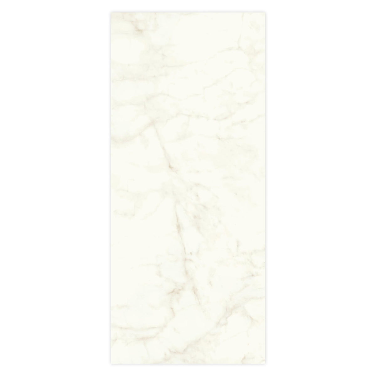 Carrelage effet Marbre Blanc Calacatta Celeste 278x120x0,6 cm Brillant Faventa - Mur intérieur