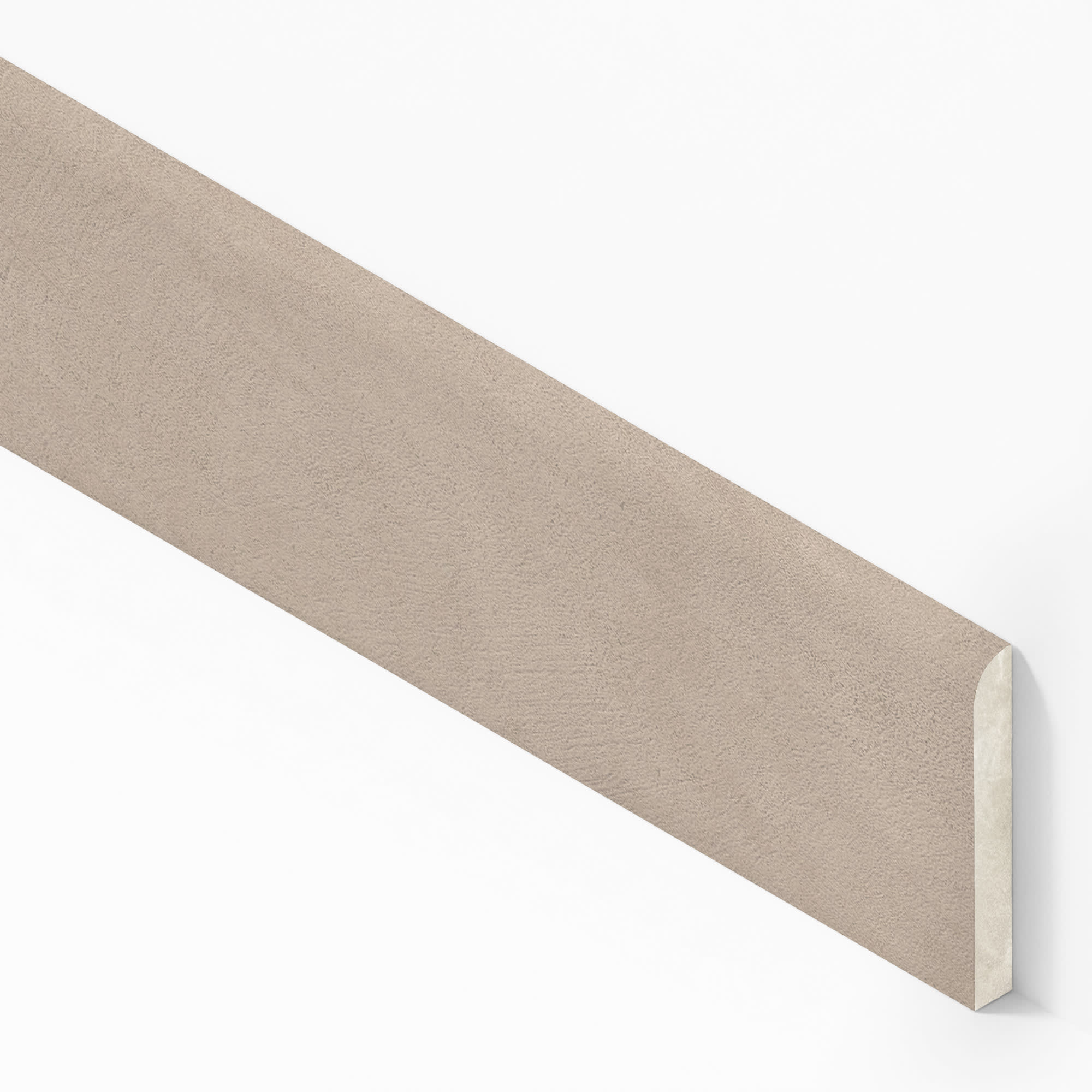 Plinthe carrelage effet Béton Grège 80x7,2 cm Mat Benzaro