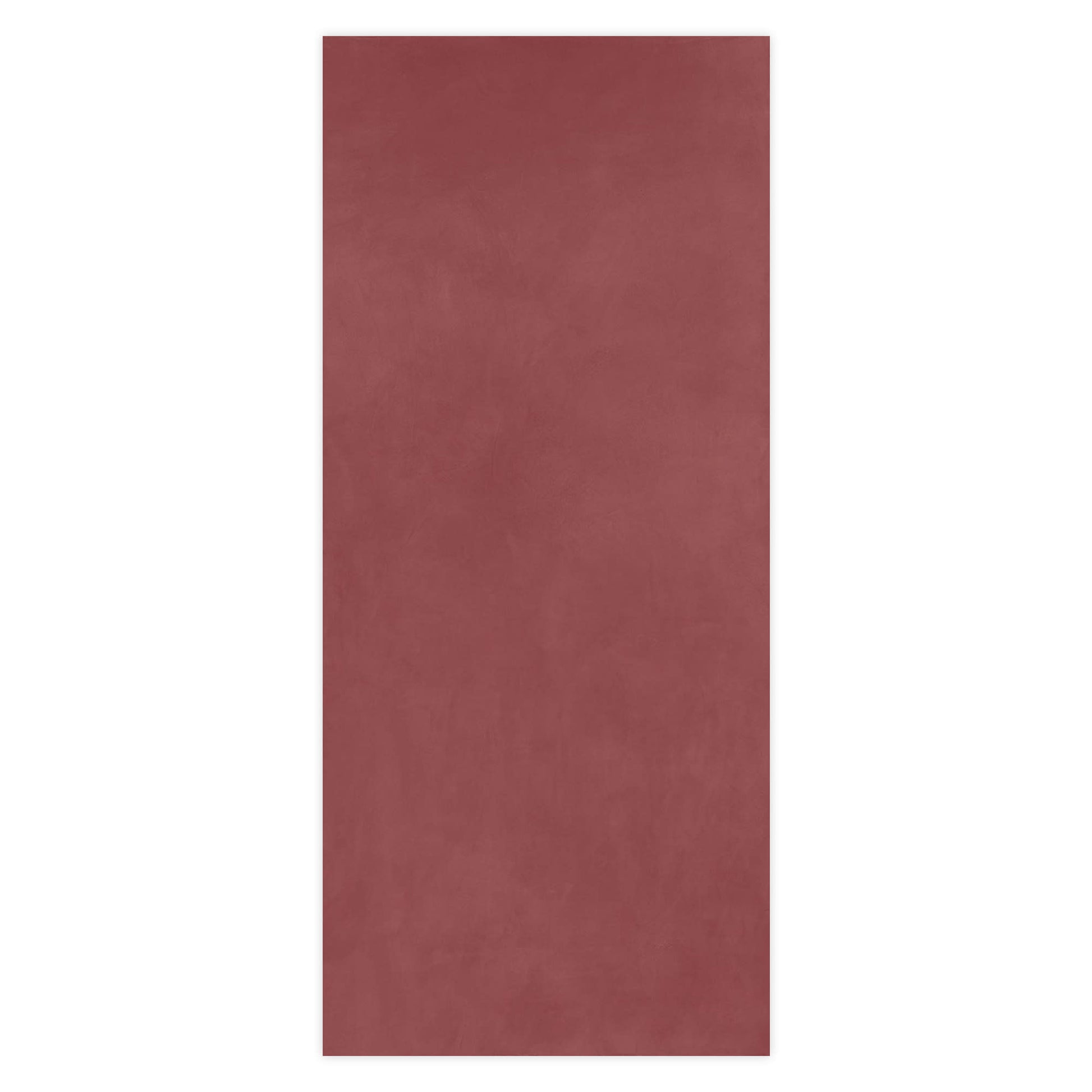 Carrelage effet Enduit Rouge Argile 278x120x0,6 cm Mat Calviro - Mur intérieur