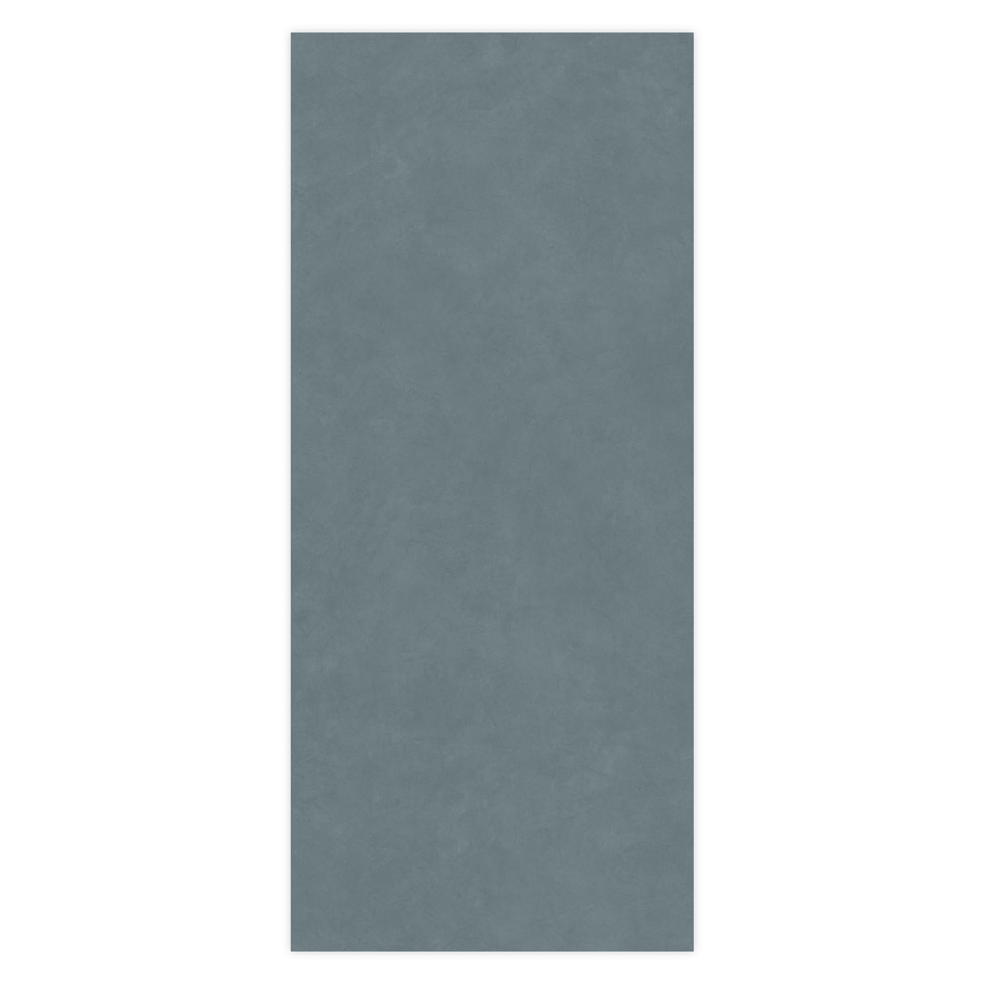 Carrelage effet Béton Bleu Acier 278x120x0,6 cm Mat Benzaro - Mur intérieur