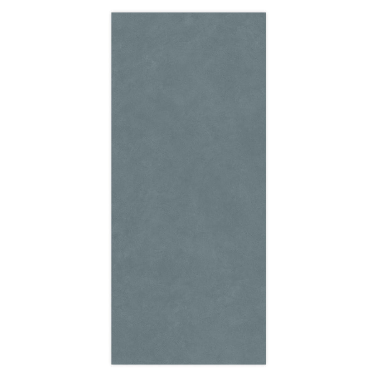 Carrelage effet Béton Bleu Acier 278x120x0,6 cm Mat Benzaro - Mur intérieur