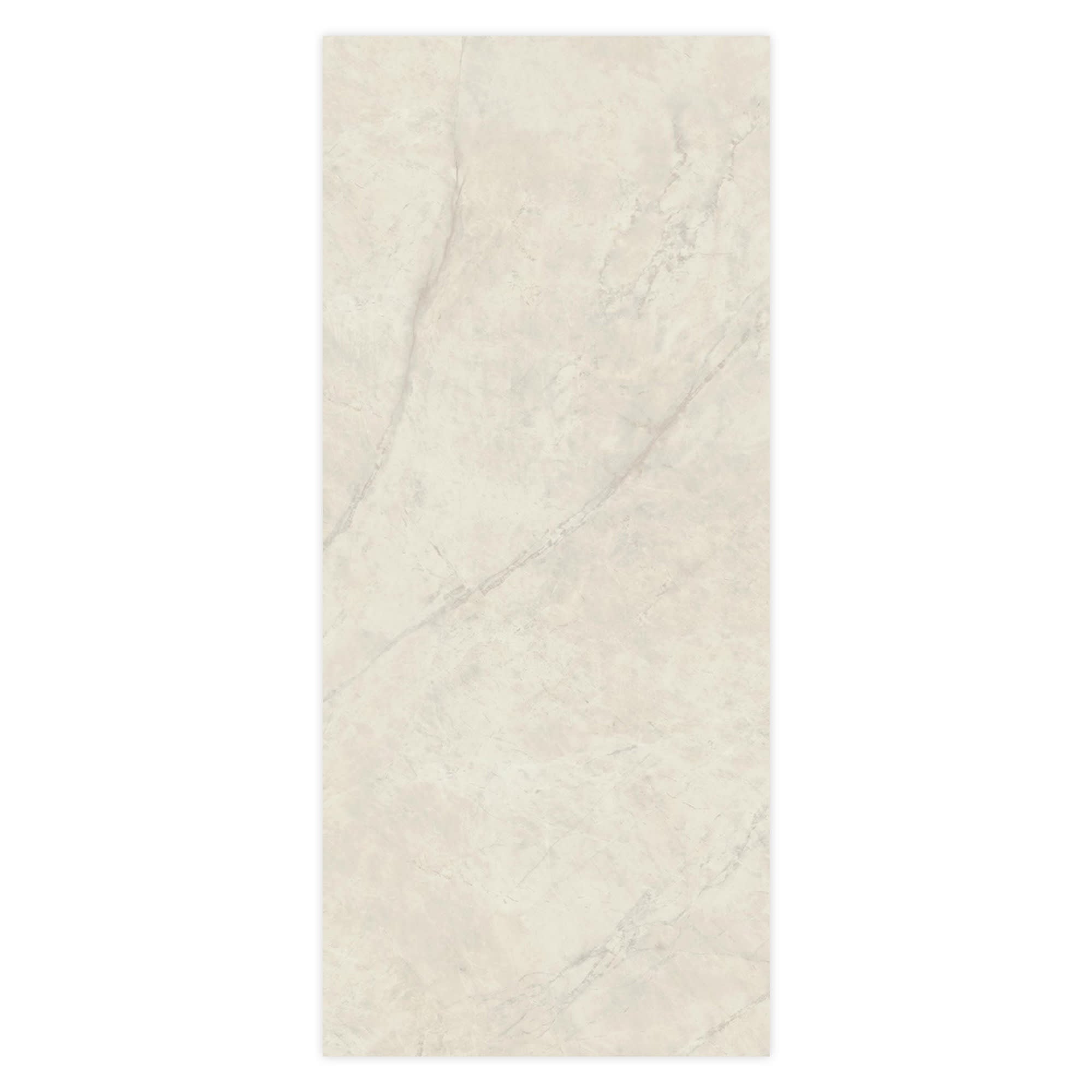 Carrelage effet Marbre Gris Luna 278x120x0,6 cm Brillant Montira - Mur intérieur