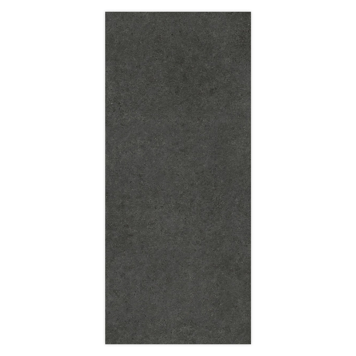 Carrelage effet Pierre Calcaire Gris Carbone 278x120x0,6 cm Mat Domella - Mur intérieur