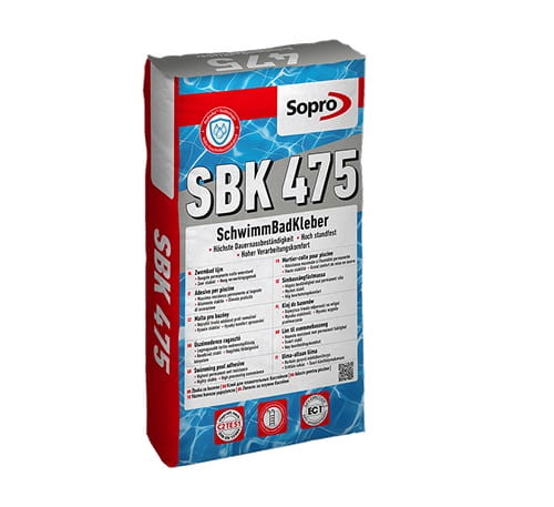 Colle carrelage piscine